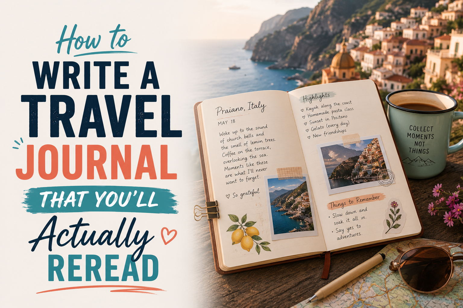 How to Write a Travel Journal That You’ll Actually Reread