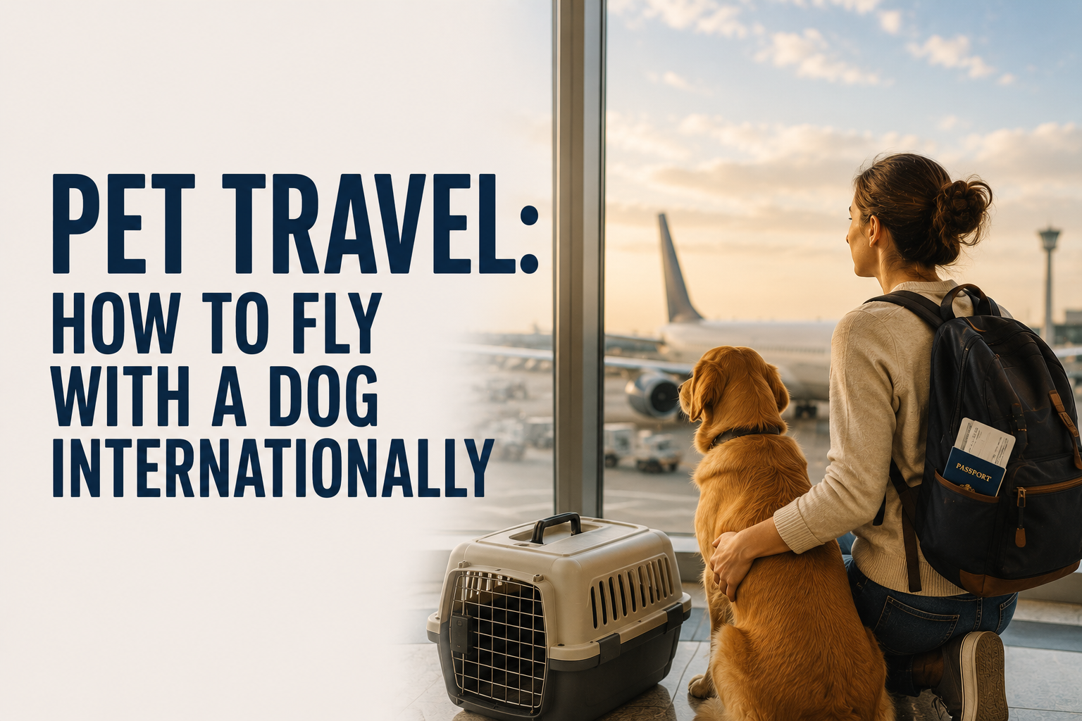 Pet Travel: How to Fly With a Dog Internationally