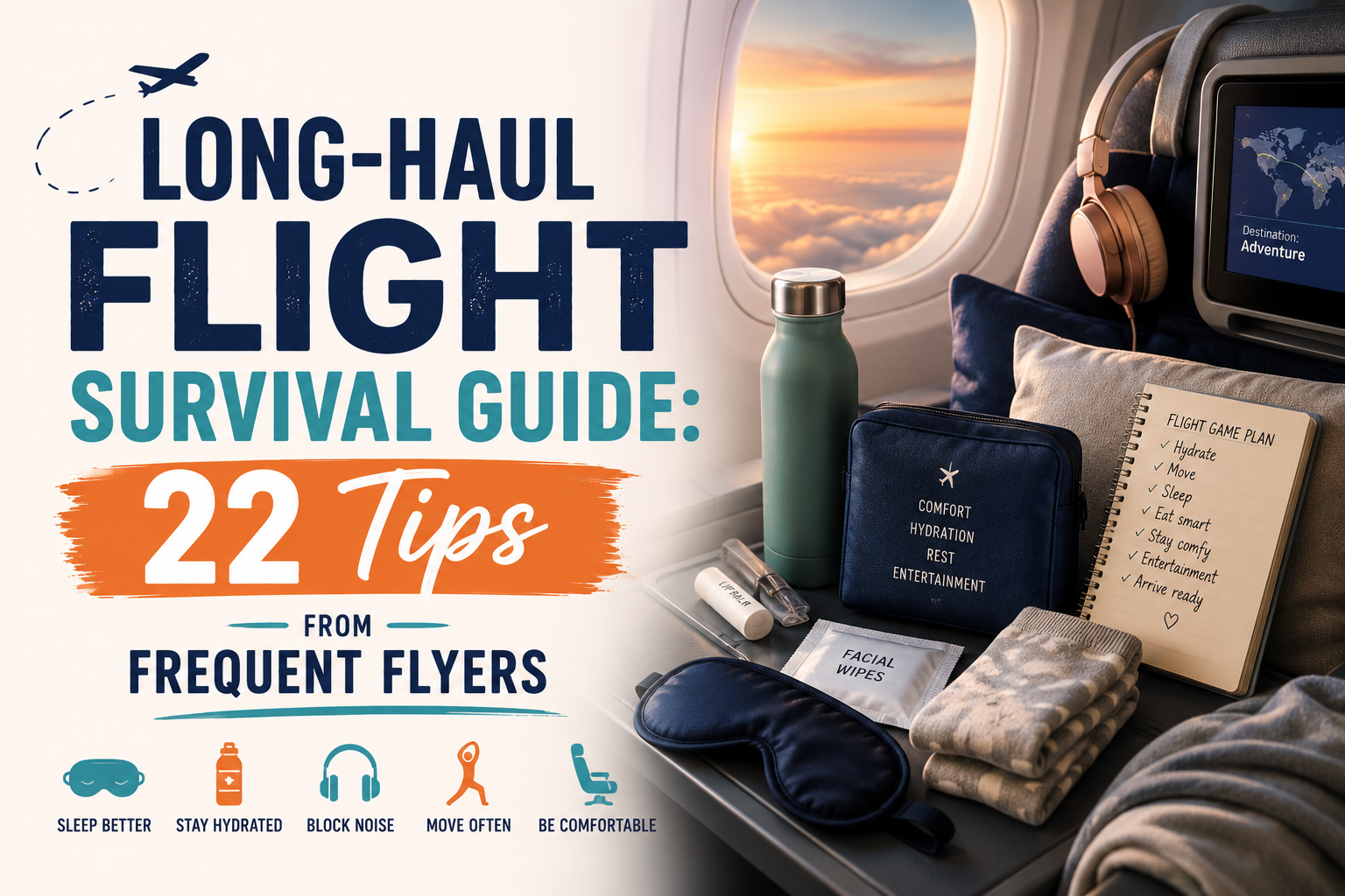 Long-Haul Flight Survival Guide: 22 Tips From Frequent Flyers