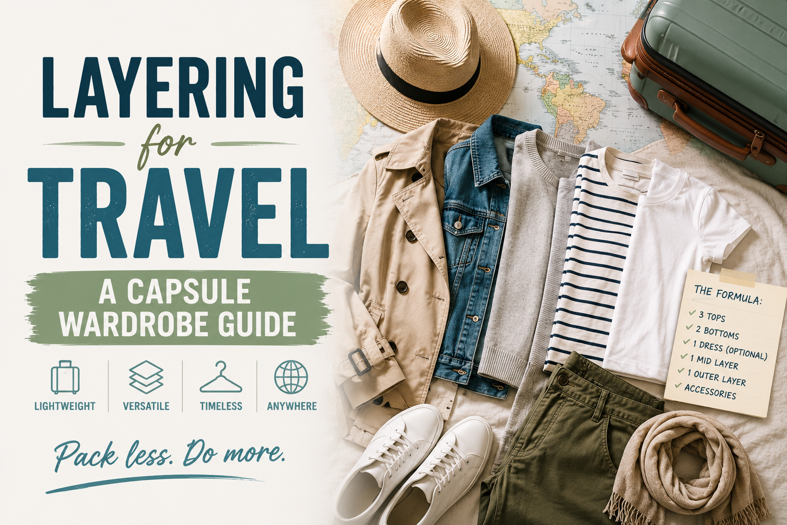 Layering for Travel: A Capsule Wardrobe Guide